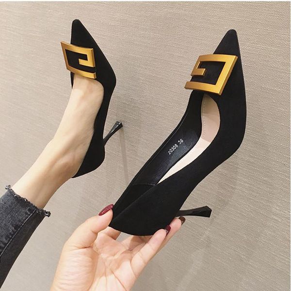dress shoes female casual sweet black suede spring slip on stiletto heels women fashion blue sapatos femininas f9272
dress shoes female casual sweet black suede spring slip on stiletto heels women fashion blue sapatos femininas f9272
