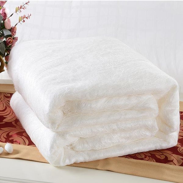 comforters & sets 100% long mulberry silk quilt high grade winter chinese handmade blankets quality handwork positining cotton cover
comforters & sets 100% long mulberry silk quilt high grade winter chinese handmade blankets quality handwork positining cotton cover