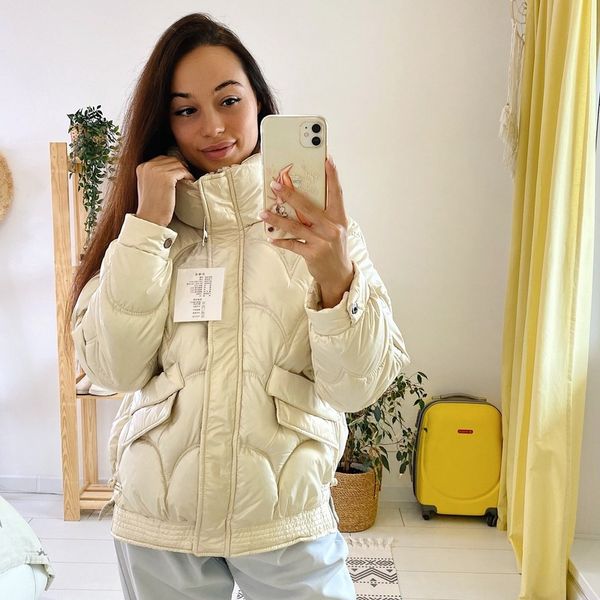 women's cotton-padded jacket bright puffer winter 2021 new short jacket bubble parkas, Black
women's cotton-padded jacket bright puffer winter 2021 new short jacket bubble parkas, Black