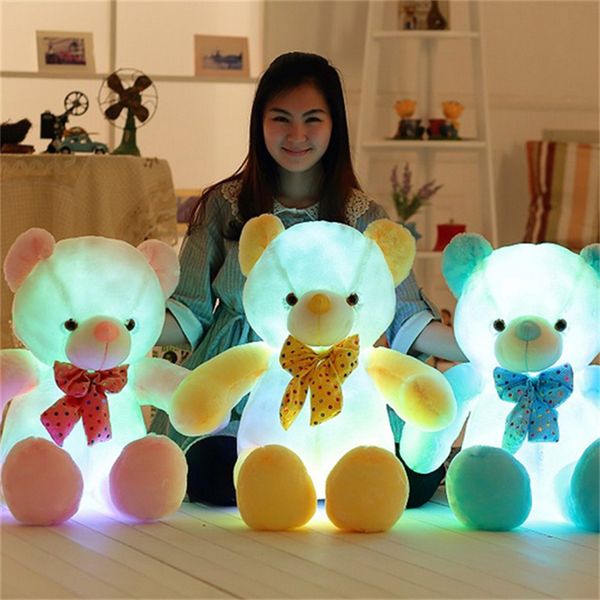 cartoon glowing bear stuffed doll plush toy appease toys luminous bear sofa cushion for new year girlfriend valentine day#38
cartoon glowing bear stuffed doll plush toy appease toys luminous bear sofa cushion for new year girlfriend valentine day#38