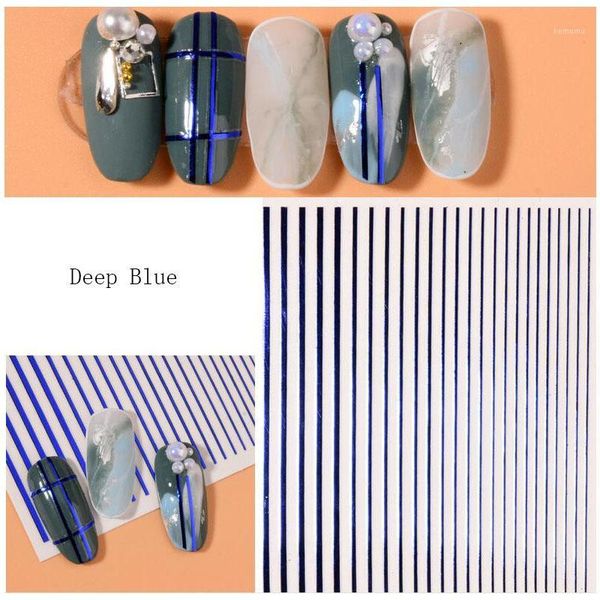 1pcs nail sticker colorful stripe lines on nails art decoration 3d diy tips manicure tools1, Black
1pcs nail sticker colorful stripe lines on nails art decoration 3d diy tips manicure tools1, Black