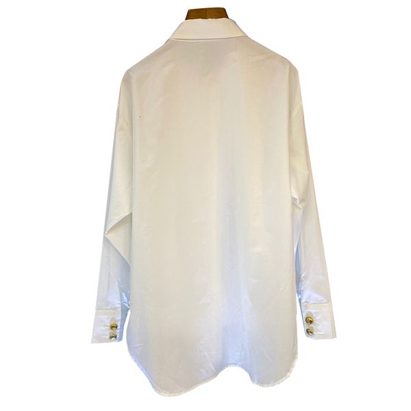 blouses loose patchwork metal chain shirt for women lapel long sleeve casual blouse female fashion clothing 2021 tide, White
blouses loose patchwork metal chain shirt for women lapel long sleeve casual blouse female fashion clothing 2021 tide, White
