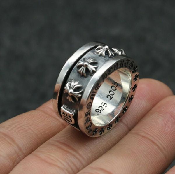 925 sterling silver ring personality retro fashion hip hop styling punk style cross letter creative jewelry 2021 new hot
925 sterling silver ring personality retro fashion hip hop styling punk style cross letter creative jewelry 2021 new hot