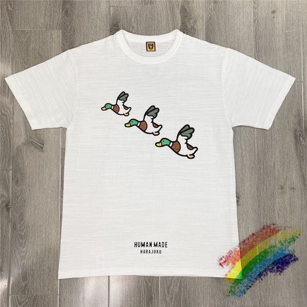 men's t-shirts 1:1 quality t-shirt slub cotton three ducks flying like human, White;black
men's t-shirts 1:1 quality t-shirt slub cotton three ducks flying like human, White;black