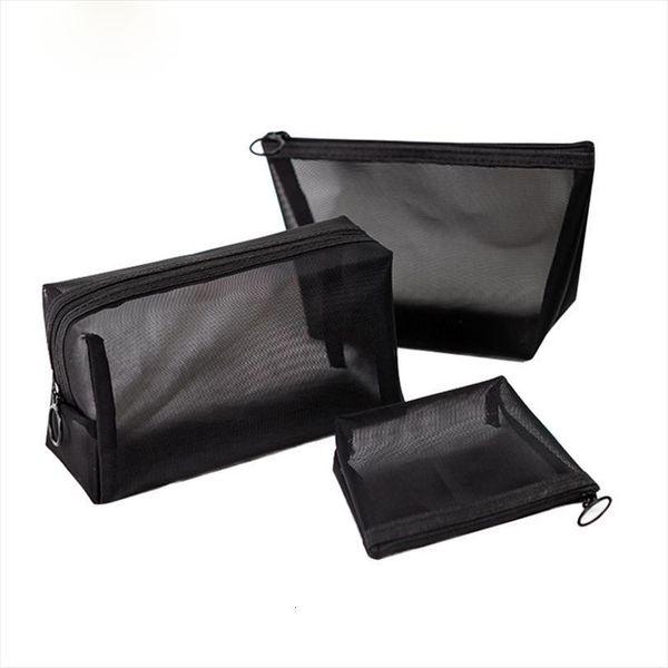 1pc black women men necessary cosmetic bags transparent travel organizer fashion small large toiletry makeup pouch
1pc black women men necessary cosmetic bags transparent travel organizer fashion small large toiletry makeup pouch