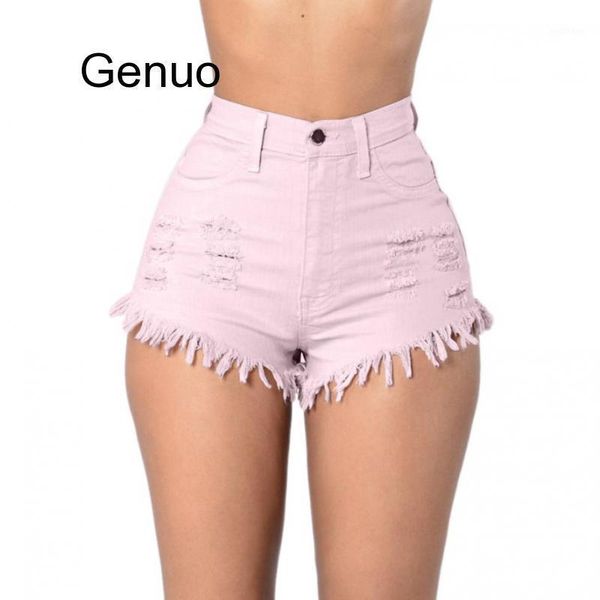 fashion women summer high waist ripped denim jeans beach shorts quality red green 's women's, White;black
fashion women summer high waist ripped denim jeans beach shorts quality red green 's women's, White;black