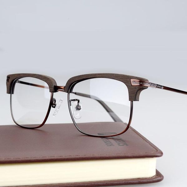 fashion sunglasses frames wood square myopia glasses men diopter optical prescription grade frame decorative degree, Black
fashion sunglasses frames wood square myopia glasses men diopter optical prescription grade frame decorative degree, Black