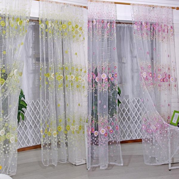 curtain & drapes 1m x 2m sunflower pattern tulle voile curtains for living room window sheer decor
curtain & drapes 1m x 2m sunflower pattern tulle voile curtains for living room window sheer decor