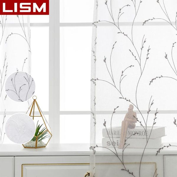 curtain & drapes lism leaves embroidered sheer curtains tulle voile for living room bedroom kitchen window treatment drape home decor
curtain & drapes lism leaves embroidered sheer curtains tulle voile for living room bedroom kitchen window treatment drape home decor