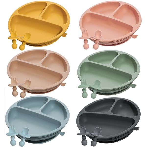 portable silicone baby dinnerware sucker plate foldable silicone dishes set waterproof silicone infant spoon fork
portable silicone baby dinnerware sucker plate foldable silicone dishes set waterproof silicone infant spoon fork