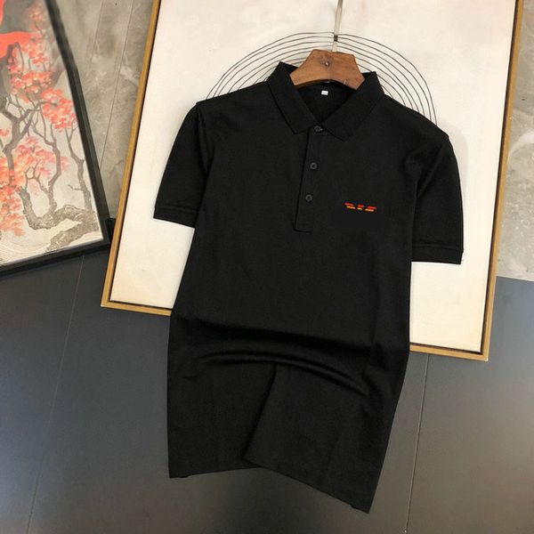2021 men's t-shirt european american fashion brand quality polo letter embroidered short sleeve casual and business double lapel shirt, White;black
2021 men's t-shirt european american fashion brand quality polo letter embroidered short sleeve casual and business double lapel shirt, White;black