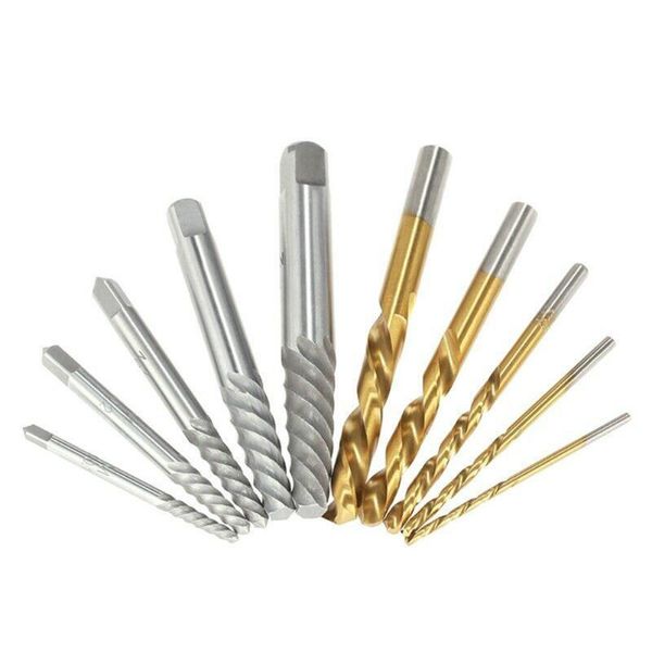 10pcs accessories carpenter woodworking screw extractor set stud bolt remover thread drill bits speed out power tools steel diy professional
10pcs accessories carpenter woodworking screw extractor set stud bolt remover thread drill bits speed out power tools steel diy professional