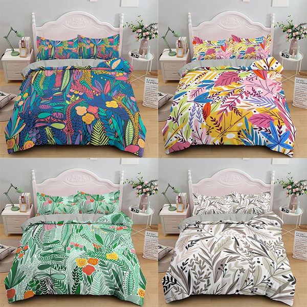 bedding sets tropical leaf floral duvet cover nordic style set comforter quilt covers and pillowcase euro size
bedding sets tropical leaf floral duvet cover nordic style set comforter quilt covers and pillowcase euro size
