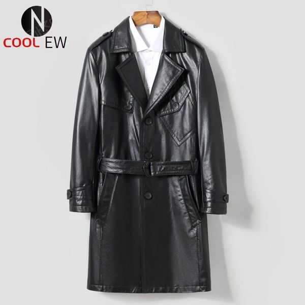 men's leather & faux fashion men cow jackets windbreaker black sashes belt genuine long coats autumn slim fit cowskin trench
men's leather & faux fashion men cow jackets windbreaker black sashes belt genuine long coats autumn slim fit cowskin trench