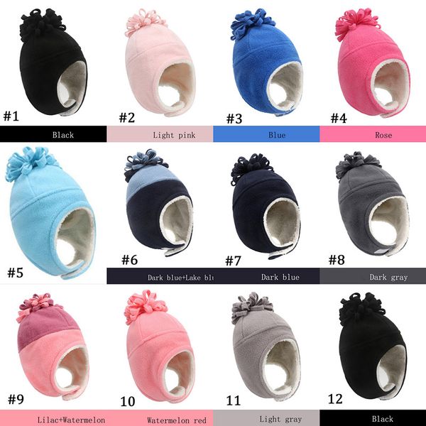 baby winter hat warm ear muff ushanka outdoor polar fleece pom boy girl thick beanie cap, Yellow
baby winter hat warm ear muff ushanka outdoor polar fleece pom boy girl thick beanie cap, Yellow