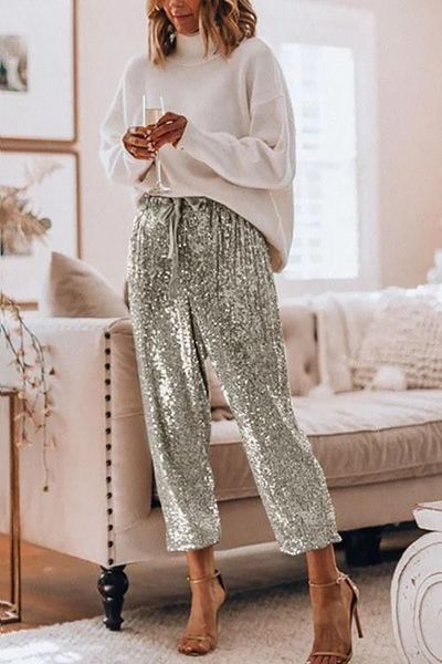 women's pants & capris high waist lace up tights, loose ruffled sequins, fashion, disco zglr, Black;white
women's pants & capris high waist lace up tights, loose ruffled sequins, fashion, disco zglr, Black;white