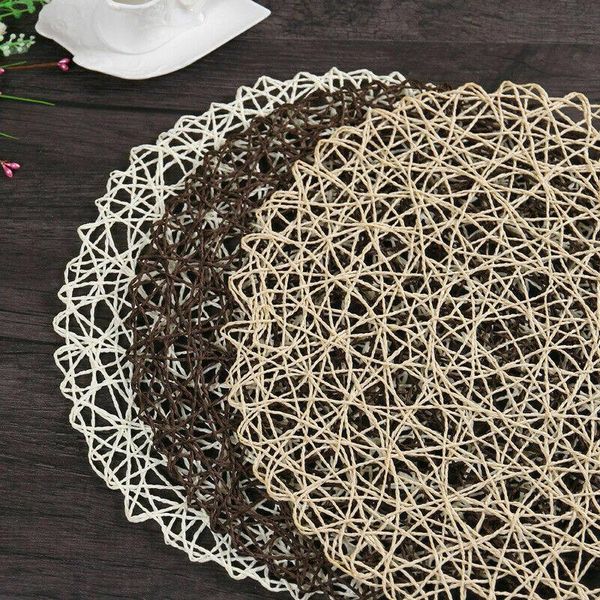 table runner 2pcs cup pads rural hollow mat round woven dining hand-made for pographic prop tablewares
table runner 2pcs cup pads rural hollow mat round woven dining hand-made for pographic prop tablewares