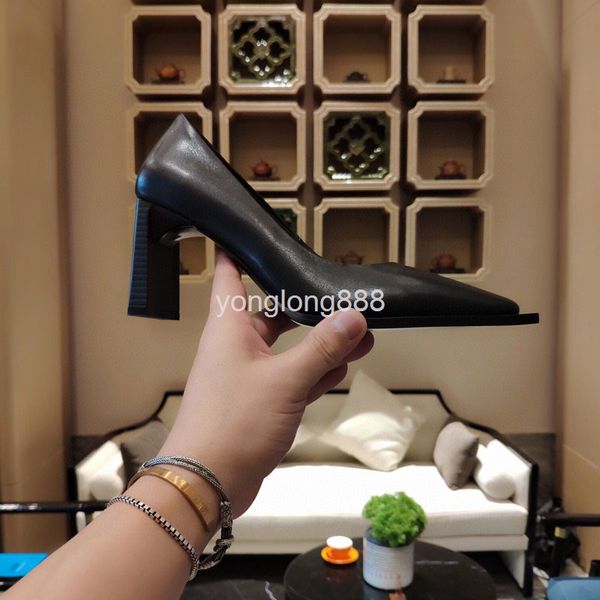 dress shoes british style square head single shoes spring thick heel commuting fashion high heels korean cowhide women's, Black
dress shoes british style square head single shoes spring thick heel commuting fashion high heels korean cowhide women's, Black