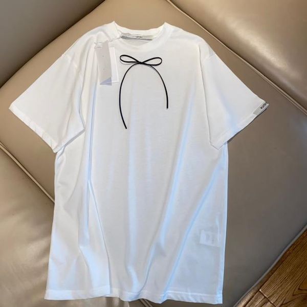 T-shirt female fashion net red short sleeve slim round neck bow tie white niche design European T-shirt
T-shirt female fashion net red short sleeve slim round neck bow tie white niche design European T-shirt