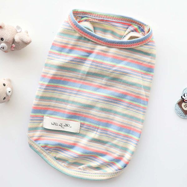 dog clothes summer thin cat princess vest cotton soft color strip cute small dog pet 2876
dog clothes summer thin cat princess vest cotton soft color strip cute small dog pet 2876