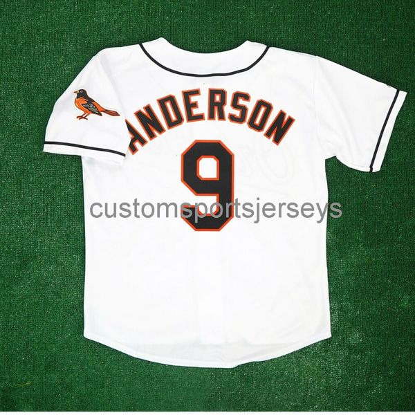 men women youth embroidery brady anderson 1996 home white jersey w/ team patch all sizes, Black
men women youth embroidery brady anderson 1996 home white jersey w/ team patch all sizes, Black