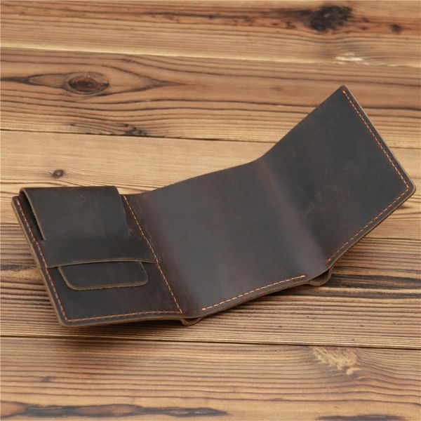 wallets 1054 trifold wallet for men boy husband genuine cowhide leather purse vintage retro simple style engraving laser, Red;black
wallets 1054 trifold wallet for men boy husband genuine cowhide leather purse vintage retro simple style engraving laser, Red;black