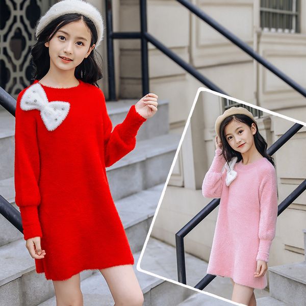 warm long sweaters dress for girls clothing winter sweater bow diamonds childrens clothes wear big girl pullovers thick sweater, White
warm long sweaters dress for girls clothing winter sweater bow diamonds childrens clothes wear big girl pullovers thick sweater, White