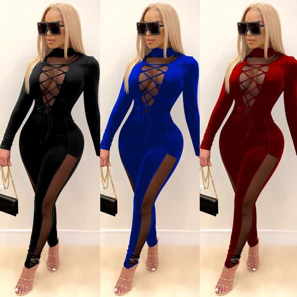 fashion deep v perspective banadge rope tight solid color jumpsuit outfits baddie instagram knit two piece sets women's tracksuits, Gray
fashion deep v perspective banadge rope tight solid color jumpsuit outfits baddie instagram knit two piece sets women's tracksuits, Gray