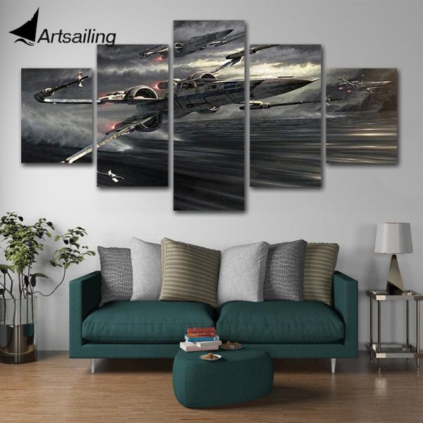 paintings 5 panel fighter aviation painting canvas wall art picture home decoration living room print
paintings 5 panel fighter aviation painting canvas wall art picture home decoration living room print