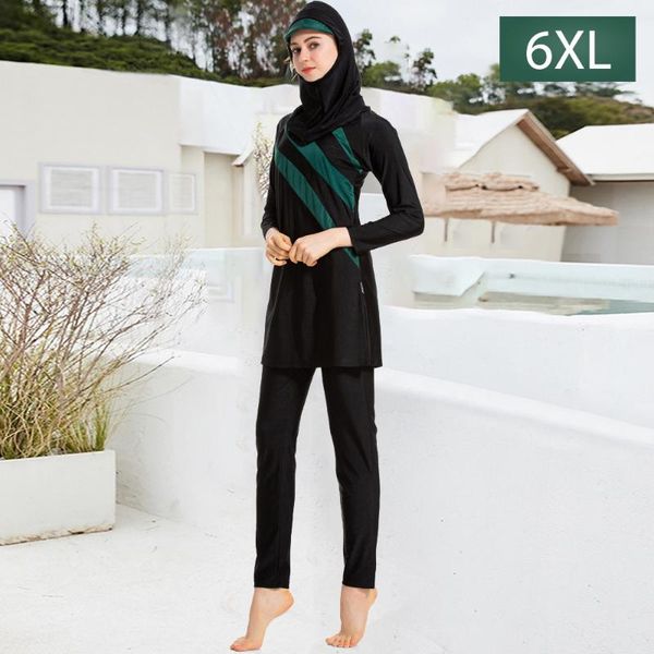 swim wear muslim swimwear conservative modest fashion black islamic borkini plus size hijab long sleeve burkini swimsuit 6xl
swim wear muslim swimwear conservative modest fashion black islamic borkini plus size hijab long sleeve burkini swimsuit 6xl