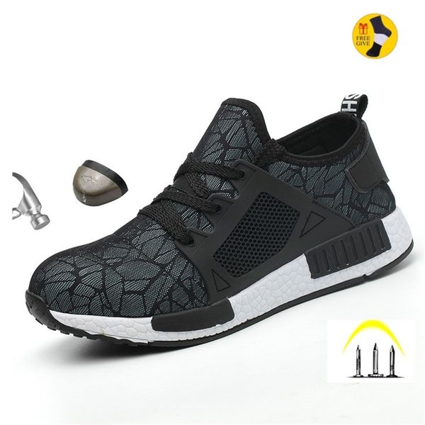 indestructible shoes men and women steel toe cap work safety puncture-proof boots lightweight breathable sneakers 211106, Black
indestructible shoes men and women steel toe cap work safety puncture-proof boots lightweight breathable sneakers 211106, Black