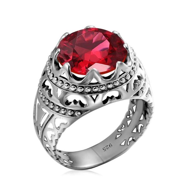 cluster rings red ruby luxury men ring real 925 sterling silver designer for women punk big gemstones undefined unique jewelry, Golden;silver
cluster rings red ruby luxury men ring real 925 sterling silver designer for women punk big gemstones undefined unique jewelry, Golden;silver