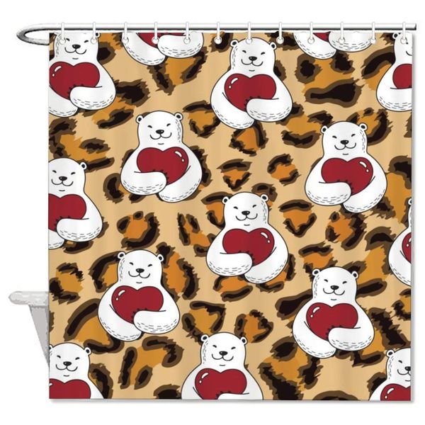 leopard print white bear waterproof shower curtains for bathtub shower novelty fabric bathroom liner decorative polyester bath
leopard print white bear waterproof shower curtains for bathtub shower novelty fabric bathroom liner decorative polyester bath