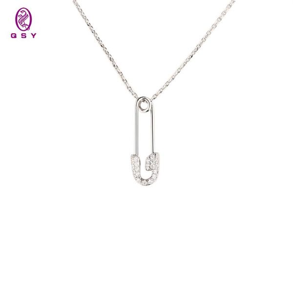 chains qsy 2021 arrival fashion pin shape design improve temperament party wedding gift for friend jewelry women, Silver
chains qsy 2021 arrival fashion pin shape design improve temperament party wedding gift for friend jewelry women, Silver