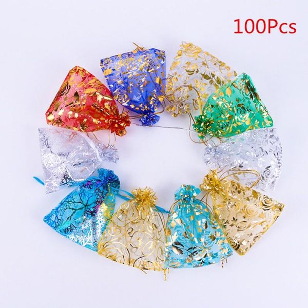 gift wrap 100pcs/set stamping rose transparent drawstring bag portable organza chiffon storage
gift wrap 100pcs/set stamping rose transparent drawstring bag portable organza chiffon storage