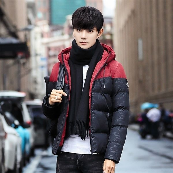fashion comfortable autumn winter male coat streetwear outwear cotton padded parka men camouflage thick warm men jacket, Black
fashion comfortable autumn winter male coat streetwear outwear cotton padded parka men camouflage thick warm men jacket, Black