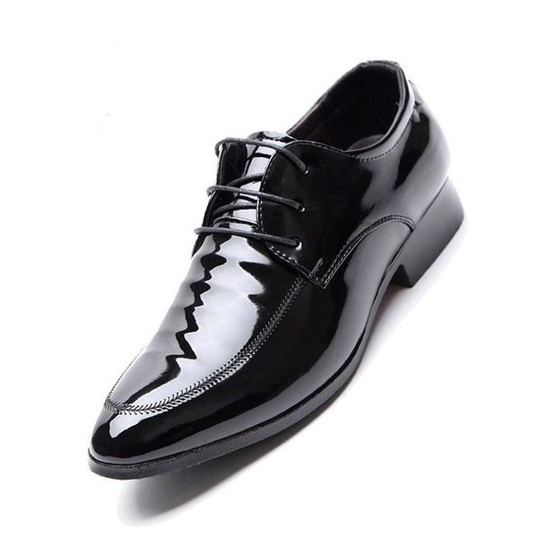 dress shoes men leather casual oxfords genuine business formal shoe plus size wedding, Black
dress shoes men leather casual oxfords genuine business formal shoe plus size wedding, Black