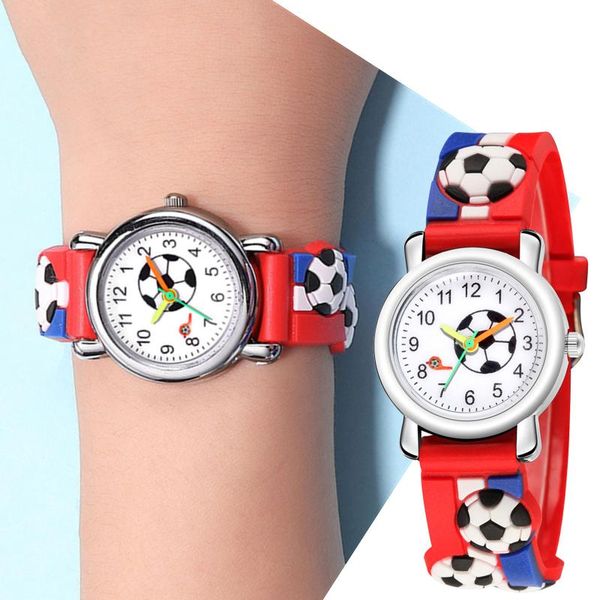 wristwatches boy sports watch children's football pattern quartz gift 3d relief trend fashion watches student learning outdoor, Slivery;brown
wristwatches boy sports watch children's football pattern quartz gift 3d relief trend fashion watches student learning outdoor, Slivery;brown