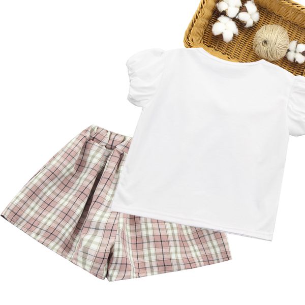 girls summer clothes plaid skirt + tshirt childrens clothes for girls big bow girls clothes patchwork tracksuit kids, White
girls summer clothes plaid skirt + tshirt childrens clothes for girls big bow girls clothes patchwork tracksuit kids, White