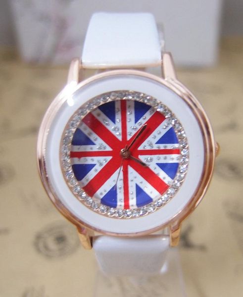 wristwatches s fashion uk flag leather watch women ladies crystal dress quartz wrist relogio feminino go047, Slivery;brown
wristwatches s fashion uk flag leather watch women ladies crystal dress quartz wrist relogio feminino go047, Slivery;brown
