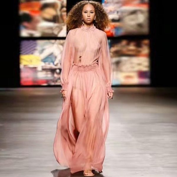 casual dresses 2021 summer runway style ruffled long-sleeved suspenders slim temperament elastic mid-length dress high quality, Black;gray
casual dresses 2021 summer runway style ruffled long-sleeved suspenders slim temperament elastic mid-length dress high quality, Black;gray