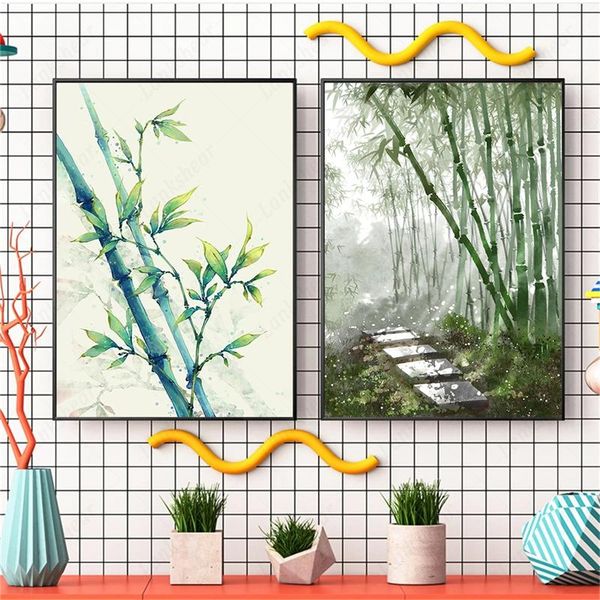 paintings wall art chinese bamboo poster home decor watercolor green plant canvas painting print pictures living room decoration
paintings wall art chinese bamboo poster home decor watercolor green plant canvas painting print pictures living room decoration