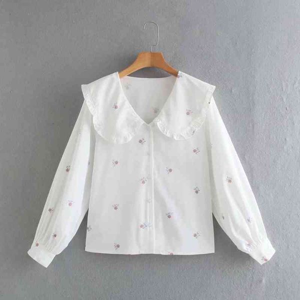 casual women spring turn down collar blouse preppy style shirts puff sleeve floral print sweet nx2125 210525, White
casual women spring turn down collar blouse preppy style shirts puff sleeve floral print sweet nx2125 210525, White