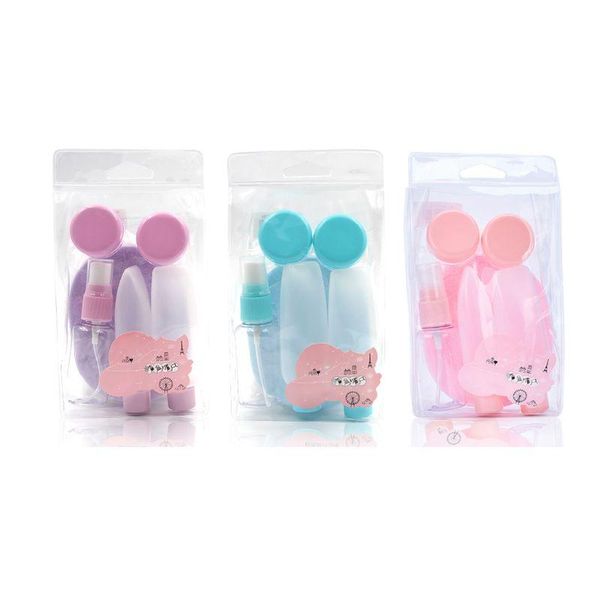 7pcs travel empty bottles set refillable cosmetic containers squeezable tube cream box dispenser facial cleansing sponge for sha storage & j
7pcs travel empty bottles set refillable cosmetic containers squeezable tube cream box dispenser facial cleansing sponge for sha storage & j