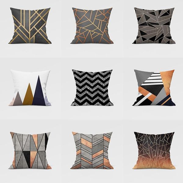 cushion/decorative pillow geometric series polyester pillowcase 45x45cm nordic style gold cushion cover throw sofa case decorative home offi
cushion/decorative pillow geometric series polyester pillowcase 45x45cm nordic style gold cushion cover throw sofa case decorative home offi