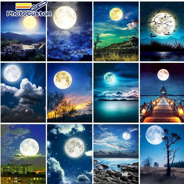 paintings pocustom moon landscape painting by numbers diy handpainted on canvas wall decor kits art drawing
paintings pocustom moon landscape painting by numbers diy handpainted on canvas wall decor kits art drawing