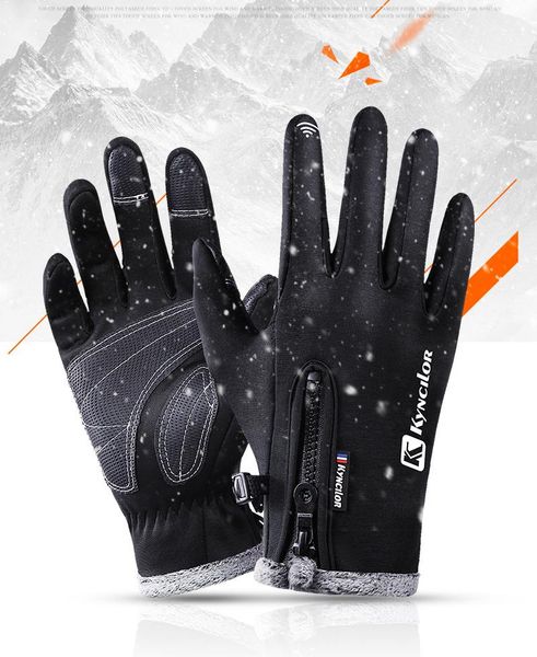 cycling gloves touch screen waterproof for bicycle full finger warm windproof bike sport zipper men women, Black
cycling gloves touch screen waterproof for bicycle full finger warm windproof bike sport zipper men women, Black