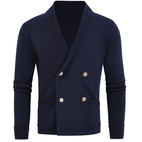 men's sweaters luclesam winter men casual warm slim fit cardigan mens v neck double breasted knitted sweater sueter masculino homme, White;black
men's sweaters luclesam winter men casual warm slim fit cardigan mens v neck double breasted knitted sweater sueter masculino homme, White;black