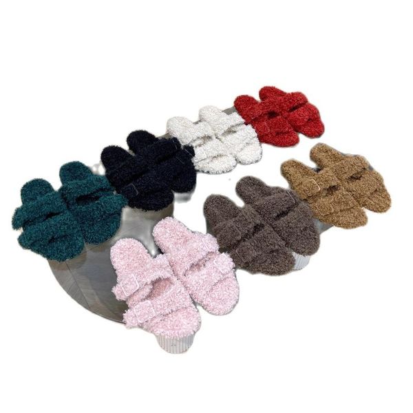 slippers ladies furry b home 2021 brand environmental protection fur indoor warm wear-resistant original outsole, Black
slippers ladies furry b home 2021 brand environmental protection fur indoor warm wear-resistant original outsole, Black
