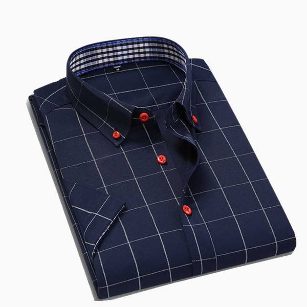 mens shirts summer men casual plaid short sleeved shirt blusas camisa koszula bluzki fashion 2021 xadrez korean clothes vestidos casuales, White;black
mens shirts summer men casual plaid short sleeved shirt blusas camisa koszula bluzki fashion 2021 xadrez korean clothes vestidos casuales, White;black